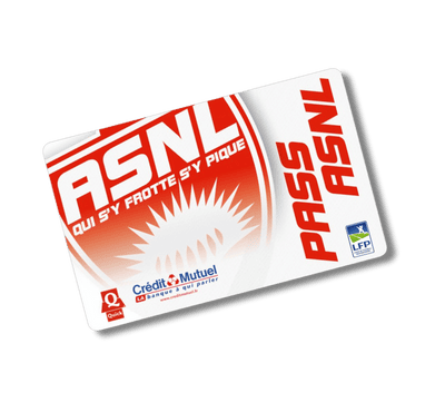 Carte cashless AS Nancy Lorraine